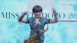 Premio del Mediterraneo 2023 ad ALFIO RUSSO 12 anni "Jimmy Sax - No Man No Cry" (Live Sax)