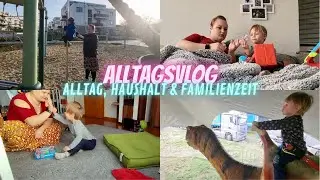 FAMILIENZEIT Vlog 👨‍👩‍👦 Haushalt, Dinopark, Alltag mit Kind & Hund
