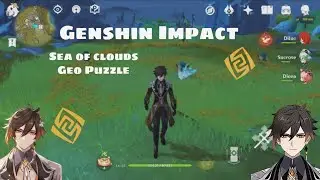 Genshin Impact Sea of Clouds -Geo Puzzle
