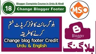 How to change blogger footer | Change blog footer 2022-2023 100% working code for all themes