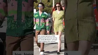 #joejonas interrupts his concert in LA to address rumors over his messy divorce with #sophieturner.