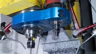 DOUBLE SPINDLE MILLING MACHINE conversion 4 axis Part 2/2