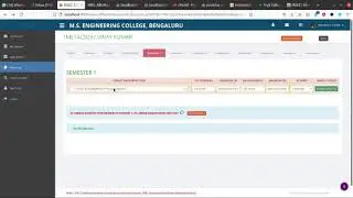 Mentoring - Profile Updating/Mark Entry/ etc