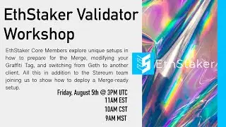 EthStaker Validator Workshop