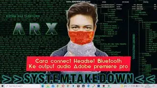 Setting koneksi TWS, headset bluetooth ke Adobe premiere pro.