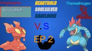 Graveyards critical comeback and FIRST CAGEMATCH! Pokemon Heart Gold and Soul Silver Cagelocke Ep 02