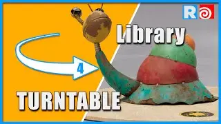 Renderman Solaris Turntable | Add material Library| Lookdev for texture artists pt4