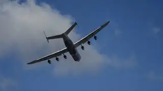 Antonov An-225 Mriya low pass over WAW 4K (Антонов Ан-225 Мрия)