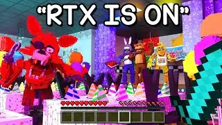 FNAF 1 Map but RTX is ON (Minecraft) [Map by Johnathan]