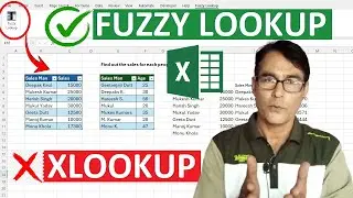 ✅ How to Use Microsoft Excel Fuzzy Lookup | Try This Instead of the XLOOKUP