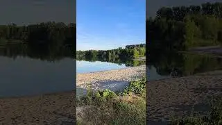 Stellplatz am Baggersee Pfander bei Huttenheim ( bis 22Uhr ) #kastenwagen #camper #vanlife