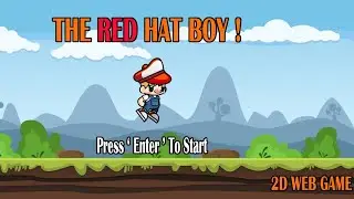 The Red hat boy | 2D web game | Avishka shavinda | #javainstitute | Html, css , javascript