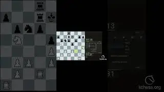 *How I TRICKED & BEAT a 2000 with THIS MOVE ‼⚡lichess.org #shorts #blitz