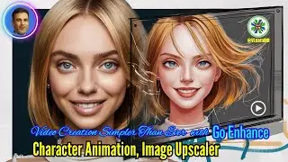 How to Convert Image to Animation with AI | Image enhancer and upscaler