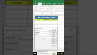 Data entry tips and tricks #shorts  #excel #tricks