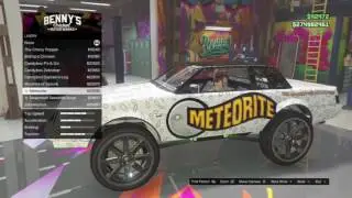grand theft auto - online max upgrade on albany primo at - benny's orginal motorworks