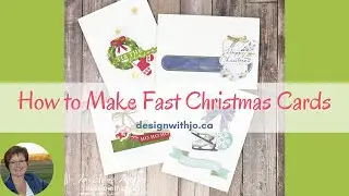 How to Make Fast Christmas Cards