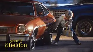 Meemaw’s Gambling Machine Heist | Young Sheldon