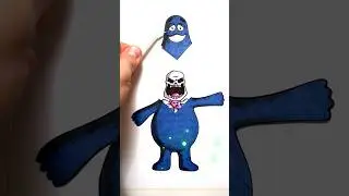 Grimace shake puzzle #grimaceshake #toonymoonyart #shorts