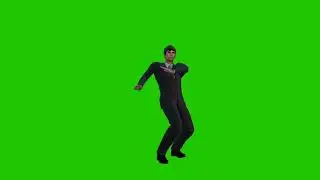 Man dancing green screen animation background video #3d #animation #greenscreen #viral #2d #cartoon