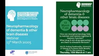 Webinar: Neuropharmacology of dementia and other brain diseases