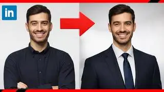 How to Create a Professional LinkedIn Profile Picture with AI (Free & Takes 30 Seconds )