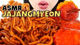 ASMR JAJANGMYEON FAVORIT PAKE NUGGET CRISPY SIRAM FIRE SAUCE🥵🍝