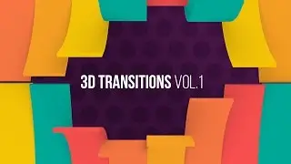 3d Transitions Vol.1 - Pack Preview