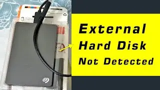 External Hard Drive Not Showing Windows 10 | External Hard Drive Not Showing in My Computer