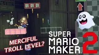 This Ghost House plays some evil tricks on you (Super Mario Maker 2)