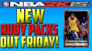 NBA 2K15 MyTeam News - New Ruby Packs Coming Out Friday!
