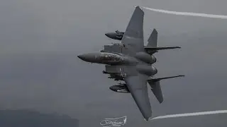 Videoing F15 Fighter Aircraft in the Mach Loop