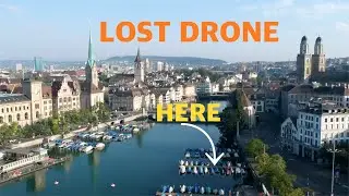CRASHED MY DRONE IN ZURICH LAKE. GONE FOREVER :(