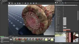 SandWorm Advanced Material preview. UE4 - UE5