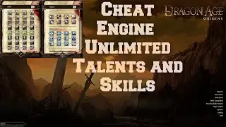 Dragon Age Origins - Cheat Engine Unlimited Talents and Skills. Works 100%