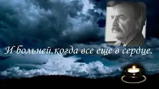 А боль не утихает...В память о любимом муже Владимире.
