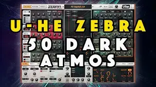 U-He Zebra 2: Dark Cinematic Presets. Sound Demo Performance