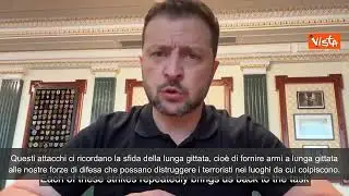 Guerra in Ucraina, Zelensky: "I partner ci forniscano armi a lungo raggio" SOTTOTITOLI