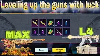 PUBG Lucky Crate opening Maxing AWM Maxing M762 full Lucky 20 material 30000UC