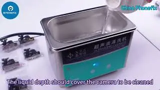 XZZ-08L 0.8L Ultrasonic Cleaner For Phone PCB/Camera/CPU/Glasses Cleaning