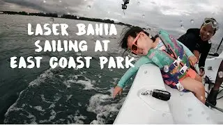 Moana - We know the way [Baby Amelie and family on the Laser Bahia off Singapore East Coast Park]