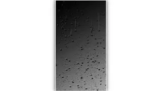 Rain Drop Effect Video Background | Template Video Background | light Effect | Black Screen Status