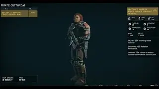 Starfield Legendary Superior Sentinels Pirate Corsair Spacesuit Drop at an Abandoned Maintenance Bay