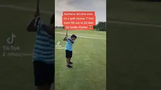 The Juju Swing: First Time Playing On A Golf Course