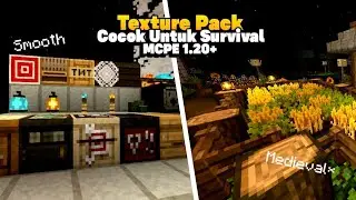 Texture Pack Cocok Untuk Survival Suport Mcpe (1.19-1.20+)
