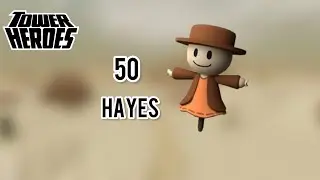 50 Hayes vs Bosses | Tower Heroes Roblox