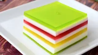 Layered Christmas Jello