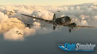 Microsoft Flight Simulator | Famous Flyer 9: Douglas C-47D Skytrain & Waco CG-4A