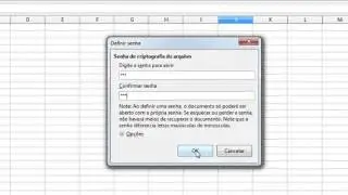 Colocar senha em uma planilha no LibreOffice Calc