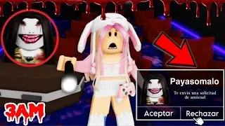 😨NUNCA ENTRES AL CINE MALDITO de Brookhaven por la NOCHE | Roblox
